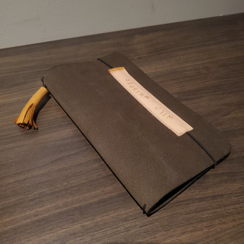 Traveler's Notebook Cover - Green Suede